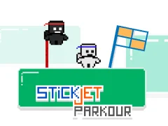 Logħba StickJet Parkour onlajn