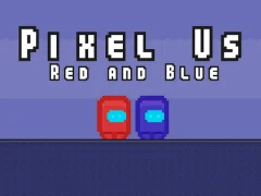 Logħba Pixel Us Red and Blue onlajn
