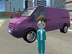 Logħba Squid Gamer City Driving Gang onlajn