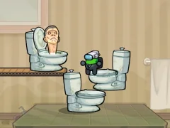 Logħba Impostor Jump Skibidi Toilet onlajn