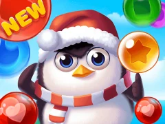 Logħba Bubble Penguins onlajn
