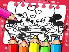 Logħba Mickey Mouse Coloring Book onlajn