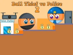 Logħba Ball Thief vs Police 2 onlajn