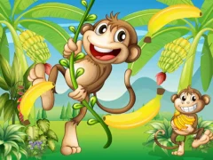 Logħba Jungle Monkey Run onlajn