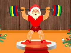 Logħba Santa Claus Weightlifter onlajn