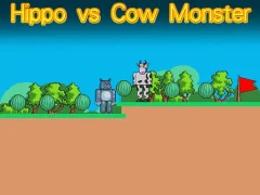 Logħba Hippo vs Cow Monster onlajn