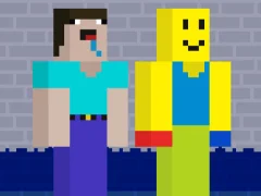 Logħba NoobLOX Rainbow Friends onlajn