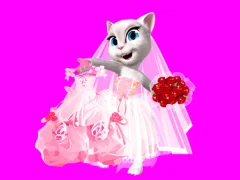 Logħba Talking Tom Angela City Wedding Boutique onlajn