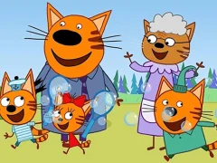 Logħba Cat Family Educational Games onlajn