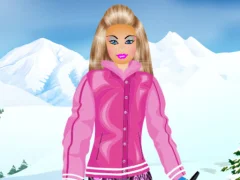 Logħba Barbie Snowboard Dress onlajn