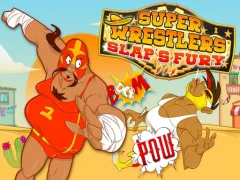 Logħba Super Wrestlers : Slaps Fury onlajn
