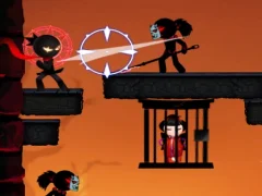 Logħba Ninja Stickman Warrior onlajn