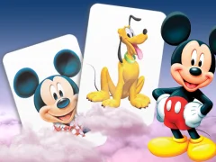 Logħba Mickey Mouse Memory Card Match onlajn