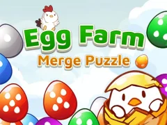 Logħba Egg Farm Merge Puzzle onlajn