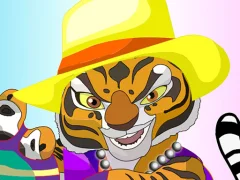 Logħba Kung Fu Panda Master Tigress onlajn