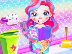 Logħba Baby Mermaid Caring Games onlajn