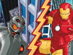 Logħba Avengers Iron Man Rise of Ultron 2 onlajn