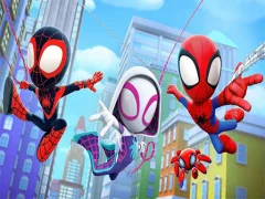 Logħba Spidey and his Amazing Friends Swing Into Action! onlajn
