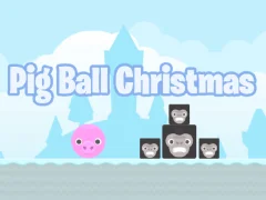 Logħba Pig Ball Christmas onlajn