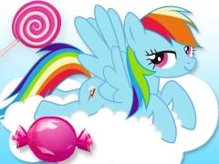 Logħba Pony Candy Run onlajn