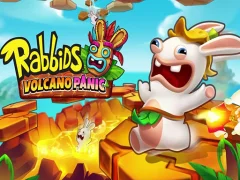 Logħba Rabbids Volcano Panic onlajn