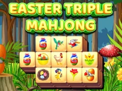 Logħba Easter Triple Mahjong onlajn