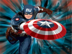 Logħba Captain America Disc onlajn