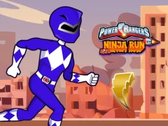 Logħba Power Rangers Ninja Run onlajn