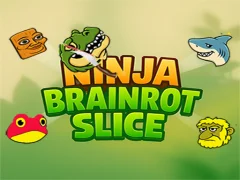 Logħba Ninja brainrot Slice onlajn