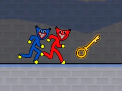 Logħba Stickman Huggy Party Duo onlajn