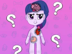 Logħba My Little Pony Learning The Body onlajn