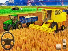 Logħba US Modern Tractor Farming Game 3D 2022 onlajn