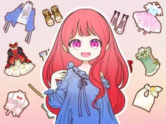 Logħba Dress Up Sweet Doll onlajn