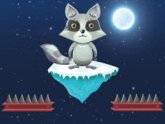 Logħba Jumping Raccoon onlajn