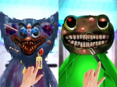 Logħba Huggy ASMR Monster Makeover onlajn