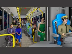 Logħba Coach Bus Simulator: City Bus Sim onlajn