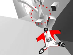 Logħba Stickman 3D Wingsuit onlajn