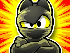 Logħba Ninja Hero Cats onlajn