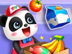 Logħba Cute Panda Supermarket onlajn