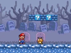 Logħba Super Mario Bros Star Scramble 2 Ghost island onlajn