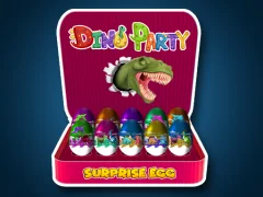 Logħba Surprise Egg: Dino Party onlajn