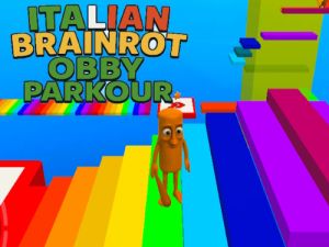Logħba Brainrot Taljan OBBY Parkour  onlajn