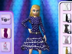 Logħba Mudell Dress Up Makeover Game onlajn