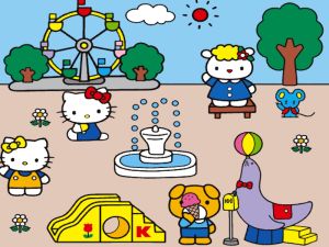 Logħba Hello Kitty: Ħallieq tax-Xena onlajn