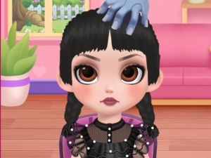 Logħba Salon tax-Xagħar u Dress Up Girl onlajn