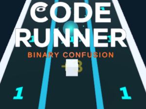 Logħba Konfużjoni binarja tal-kodiċi runner onlajn
