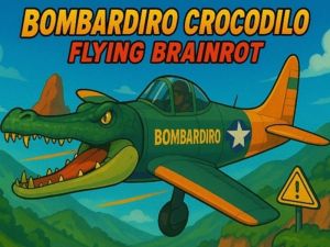 Logħba Bombardiro CrocoDilo Flying Brainrot onlajn
