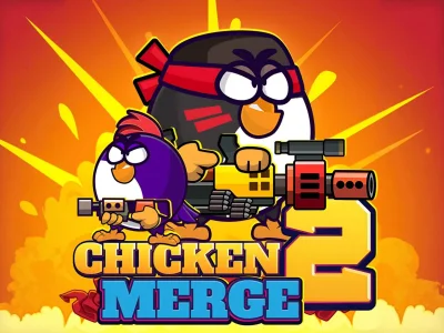 Logħba Chicken Merge 2 onlajn