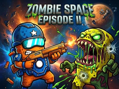 Logħba Zombie Space Episode II onlajn