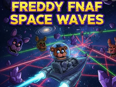 Logħba Freddy Fnaf Space Waves onlajn